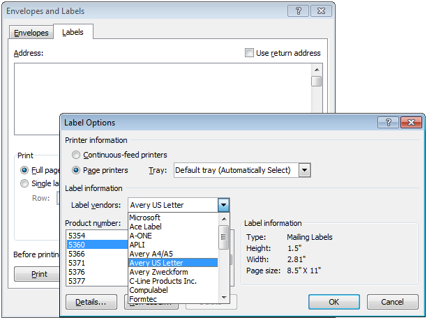 label templates for word 2007
