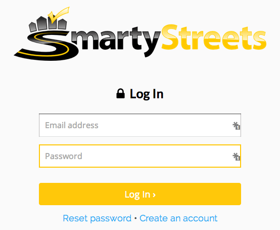 Log in